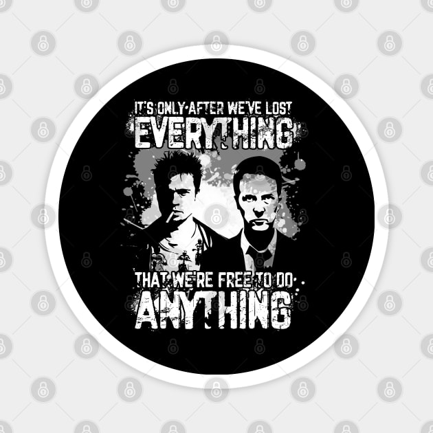 Fight Club Quote Magnet by scribblejuice